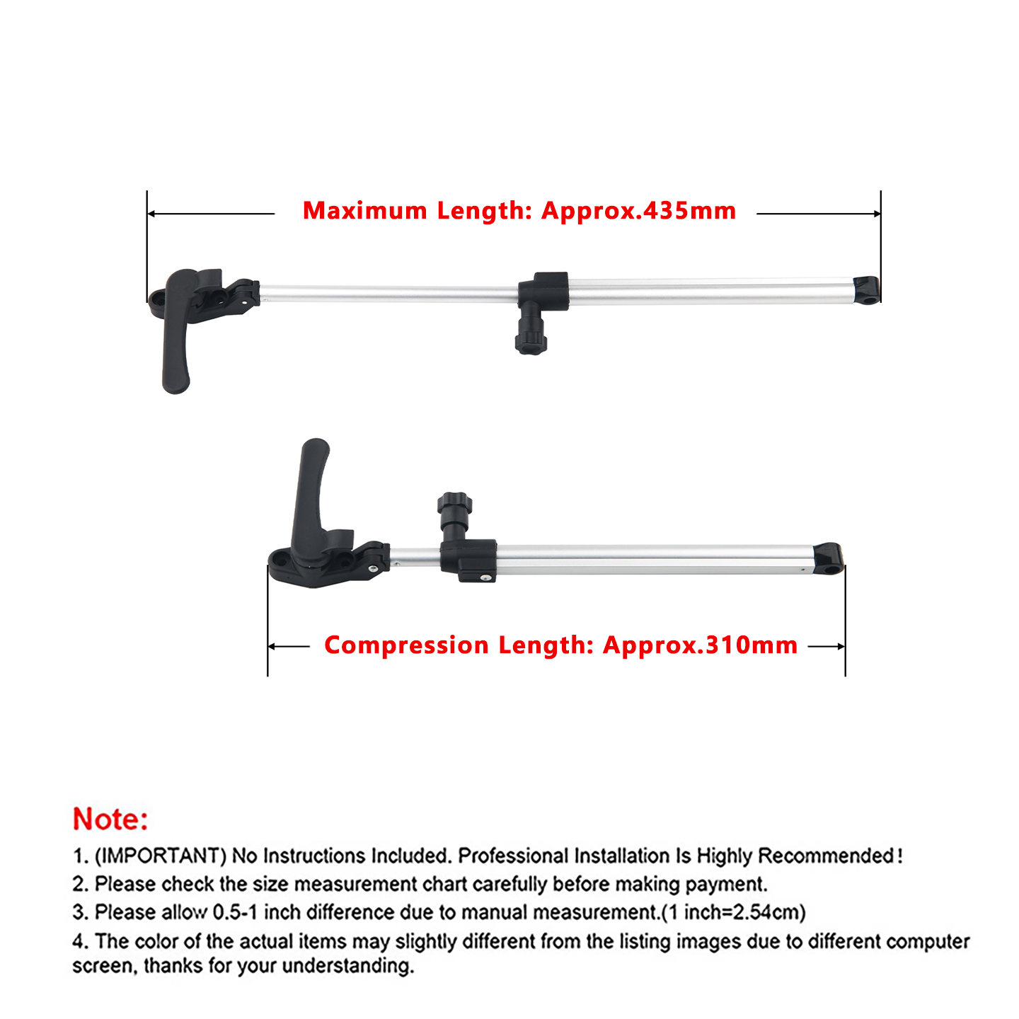 2 Stück RV-Fensterstützstangen – Window Lock Bar Bewertung und Preis